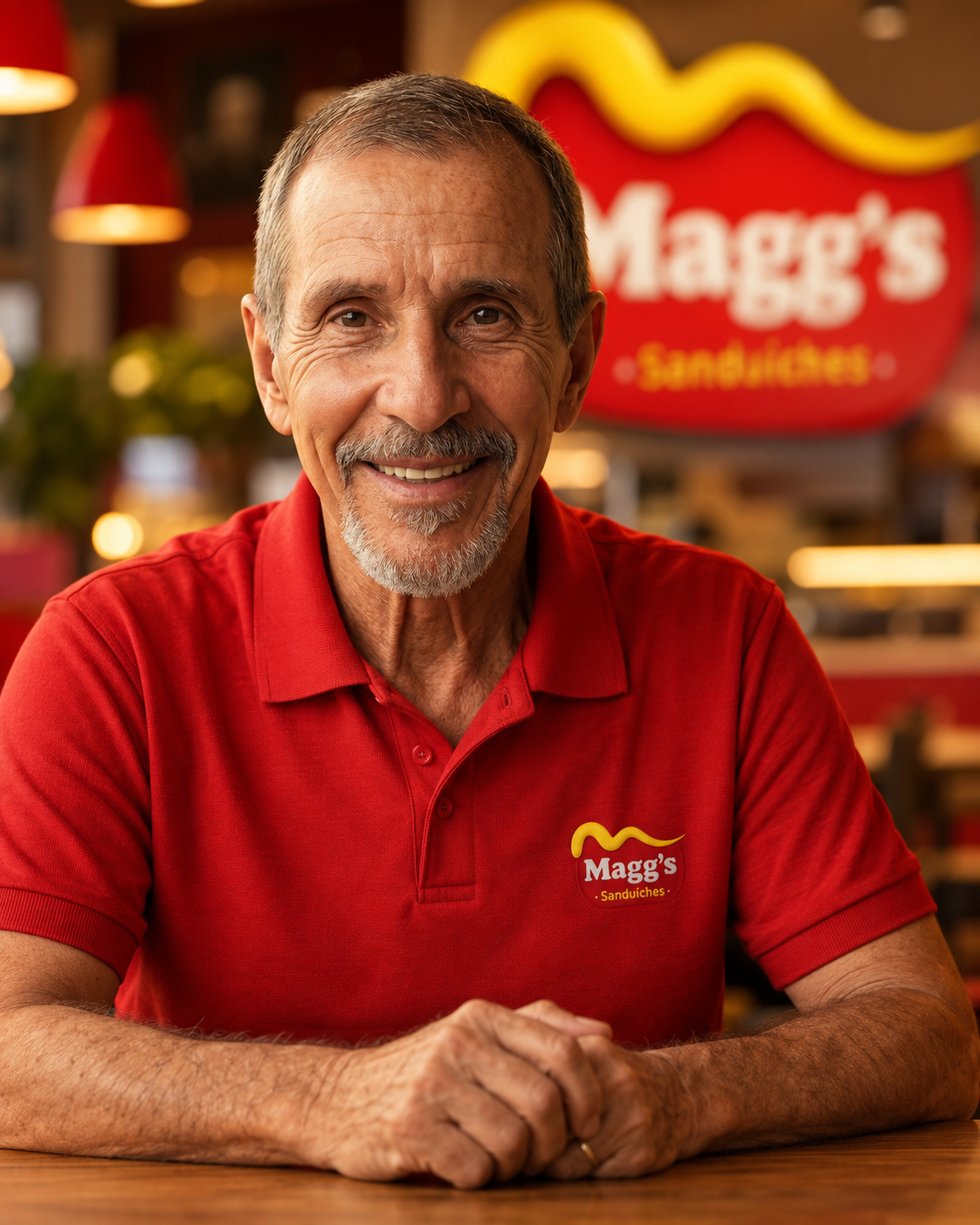 Romeu Maggioni, fundador da Magg's Sanduíches