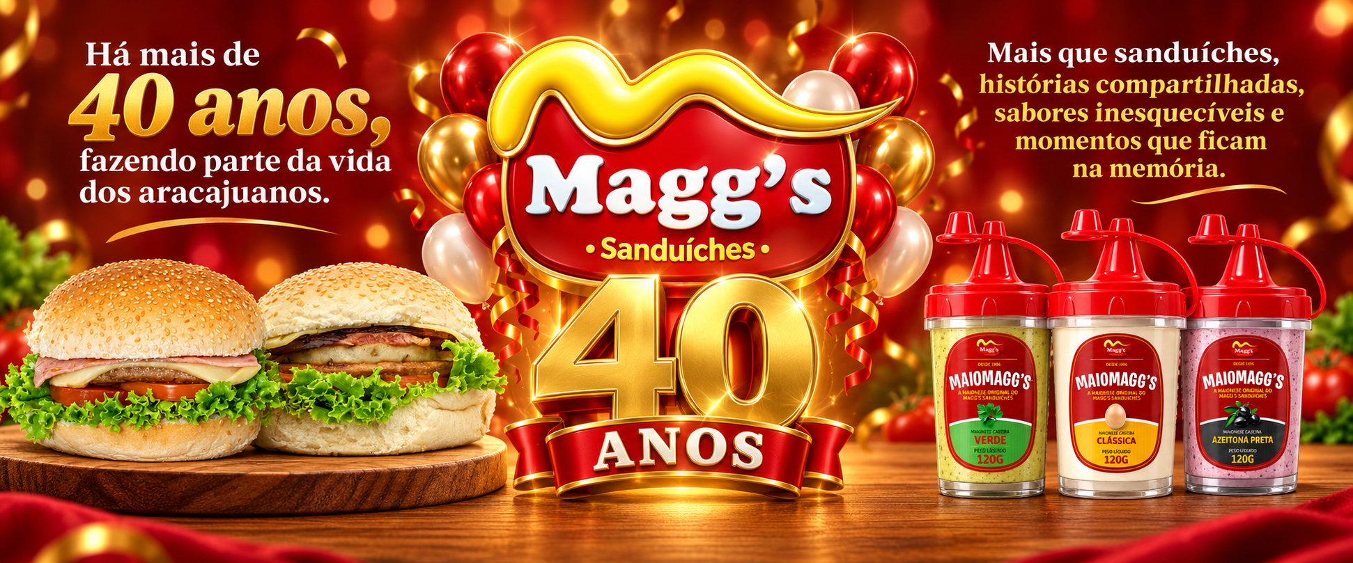 Magg's Sanduíches 40 anos