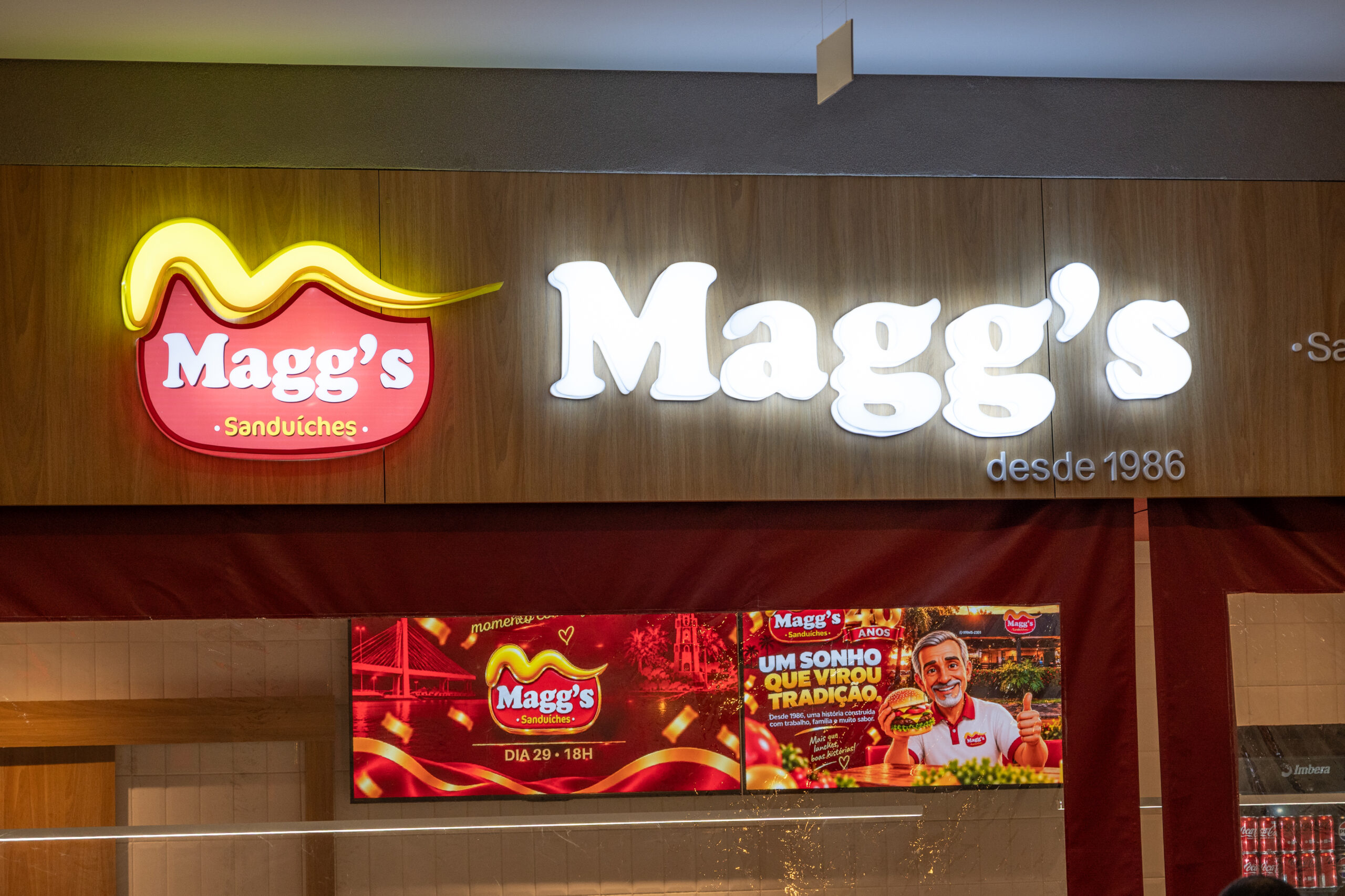Fachada Magg's Shopping Praia Sul